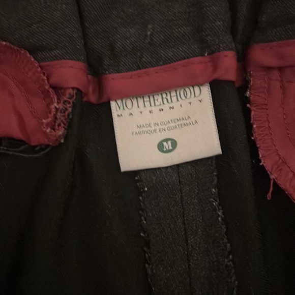 Women’s MOTHERHOOD Maternity Casual, Wide Leg Pants, Black, Size Medium - Picture 7 of 8